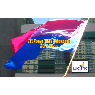 Cờ Song Tính (Bisexual) 90x150cm – TT021