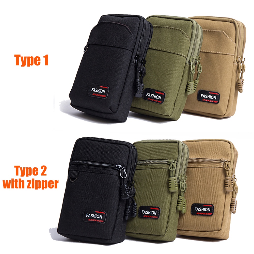 Túi Đựng Điện Thoại Đeo Hông / Thắt Lưng Thiết Kế Ba Ngăn Tiện Dụng Mang Theo Du Lịch / Cắm Trại