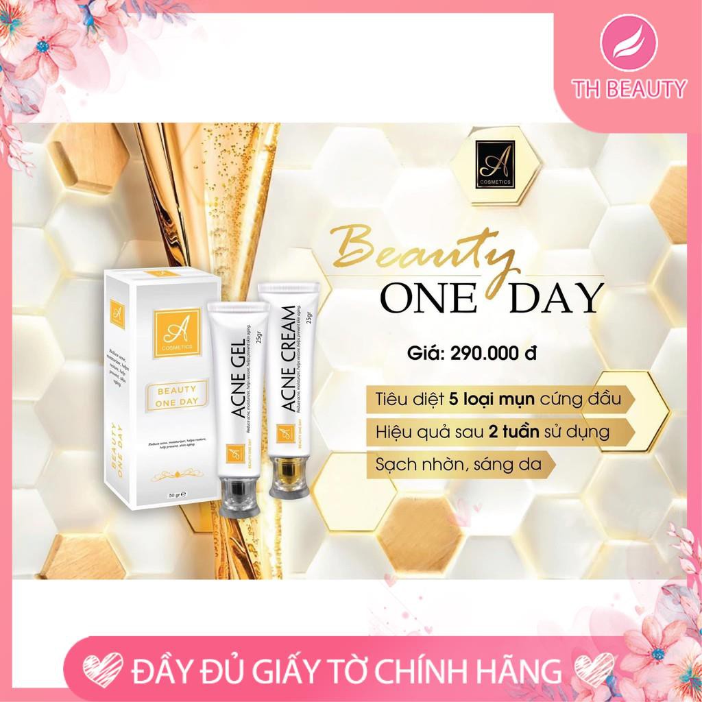 &lt;THẬT 100%&gt; Combo kem ngừa mụn thâm Beauty One Day Acosmetic