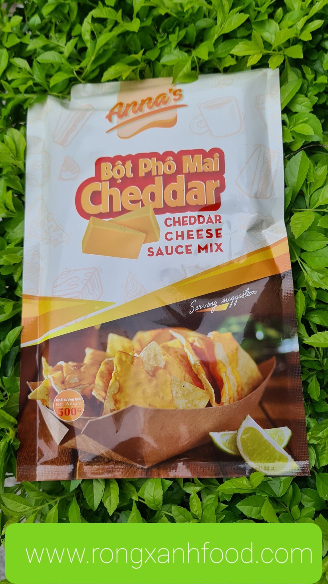 BỘT PHÔ MAI - CHEDDAR CHEESE SAUCE MIX 500g - Rồng Xanh Foods