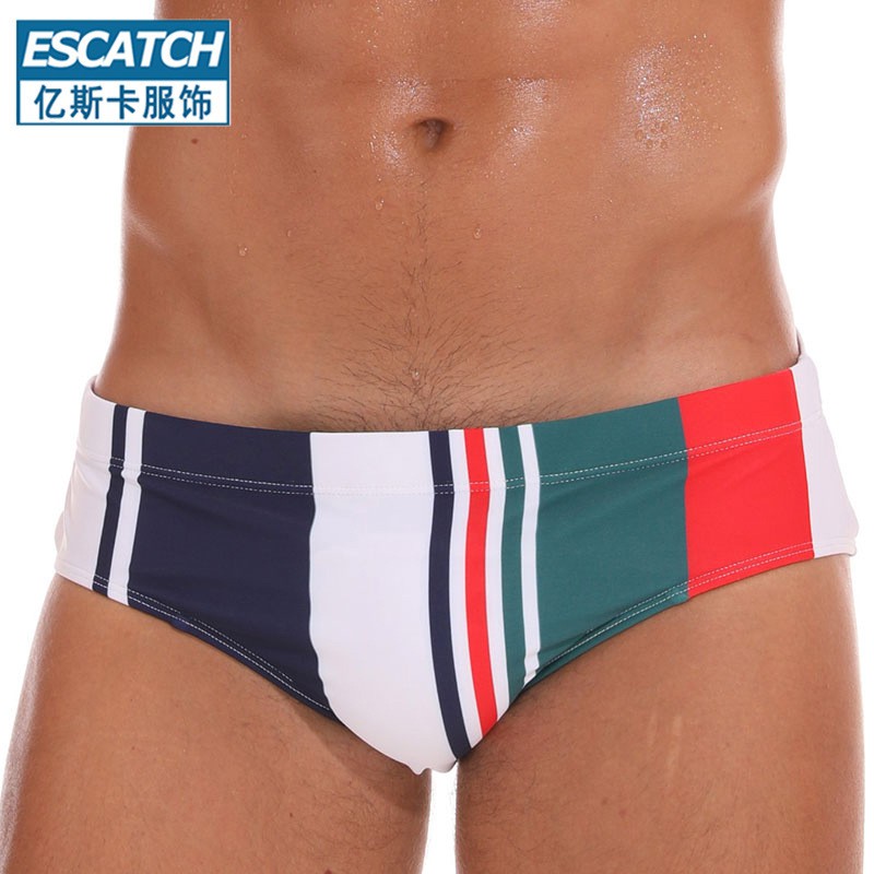 Quần bơi nam tam giác kèm mút độn SONA phối nhiều màu trẻ trung | BigBuy360 - bigbuy360.vn