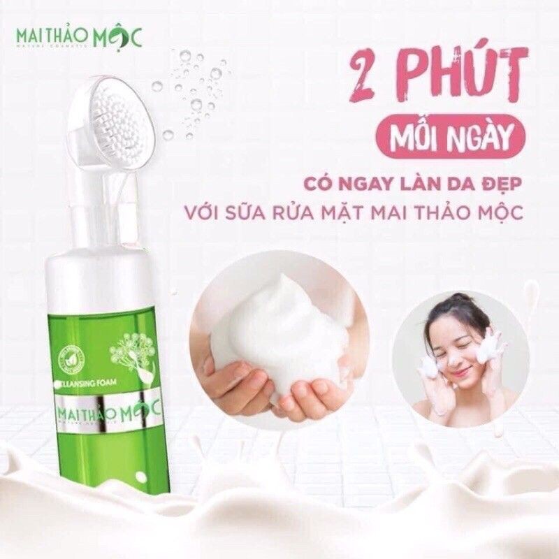🔥🔥SỮA RỬA MẶT MAI THẢO MỘC - “MÓN ĂN” HẰNG NGÀY CHO LÀN DA KHOẺ MẠNH ‼️