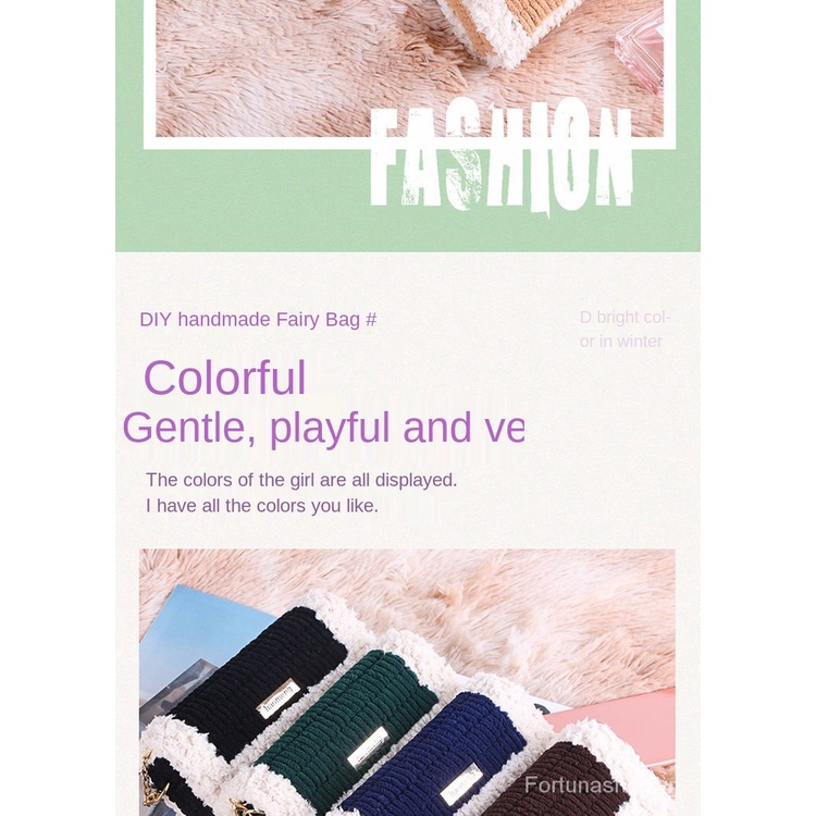 Bộ Dụng Cụ Đan Túi Len Thủ Công 9k1y Thích Hợp Làm Quà Tặng Sinh Nhật Cho Bạn Gái