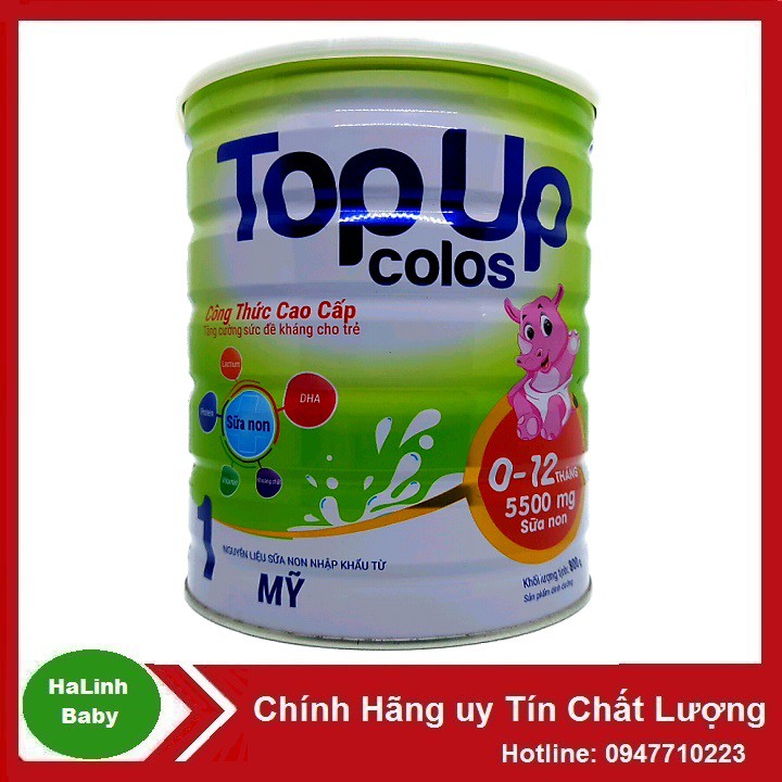 Sữa Topup Colos Số 1,2 [800g]