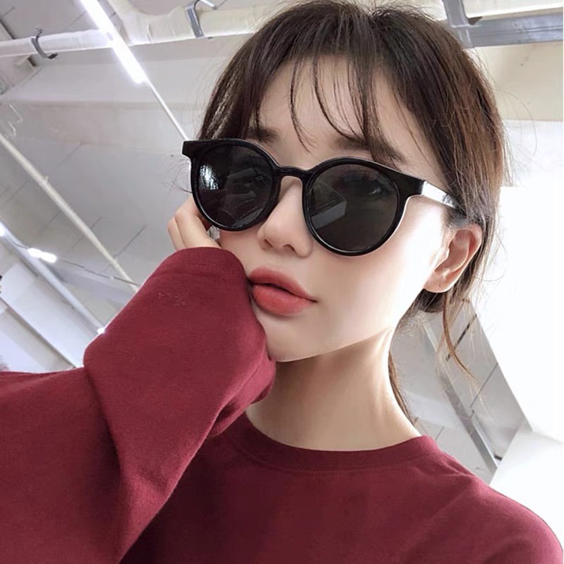 Kính mát nam nữ gọng tròn nhiều màu