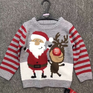 Áo len noel sz 3/4y