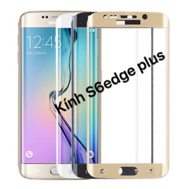 Kính phủ 4D Samsung S6edge Plus