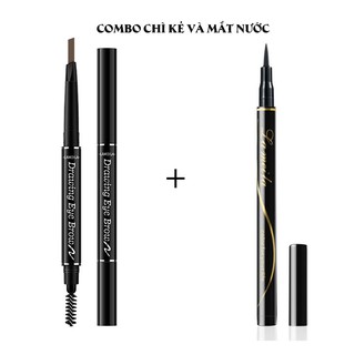 Combo chì kẻ mày và kẻ mắt nước Lameila