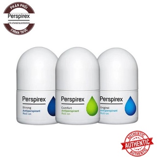 Lăn Khử Mùi Ngăn Tiết Mồ Hôi Hiệu Quả Perspirex Antiperspirant Roll On 20ml