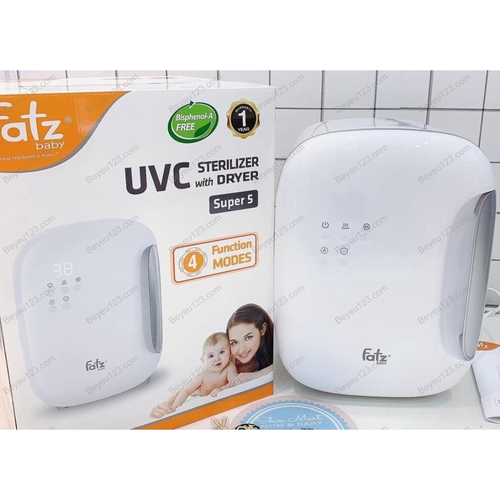 SUPER 5 - Máy tiệt trùng sấy khô tia UVC FATZBABY FATZ FB4709TN