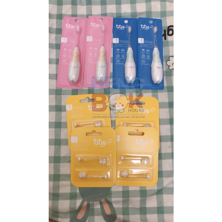 BÀN CHẢI ĐIỆN TUTUS CHÍNH HÃNG HÀN QUỐC CHO BÉ 1-4T