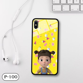 Ốp kính in hình cute Iphone XS Max
