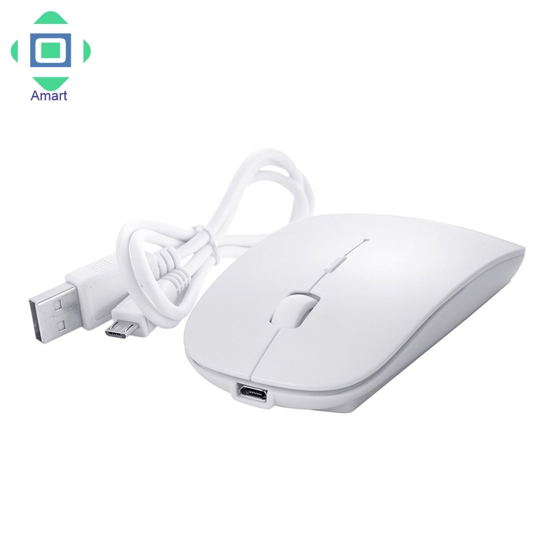 (Shop Amart) Chuột không dây Bluetooth siêu mỏng kèm dây sạc USB | BigBuy360 - bigbuy360.vn