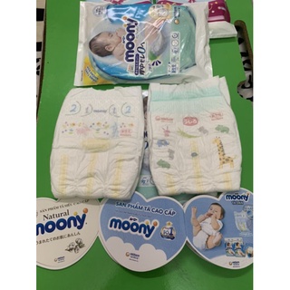 Tã dán sơ sinh Moony 3-5kg 50 miếng