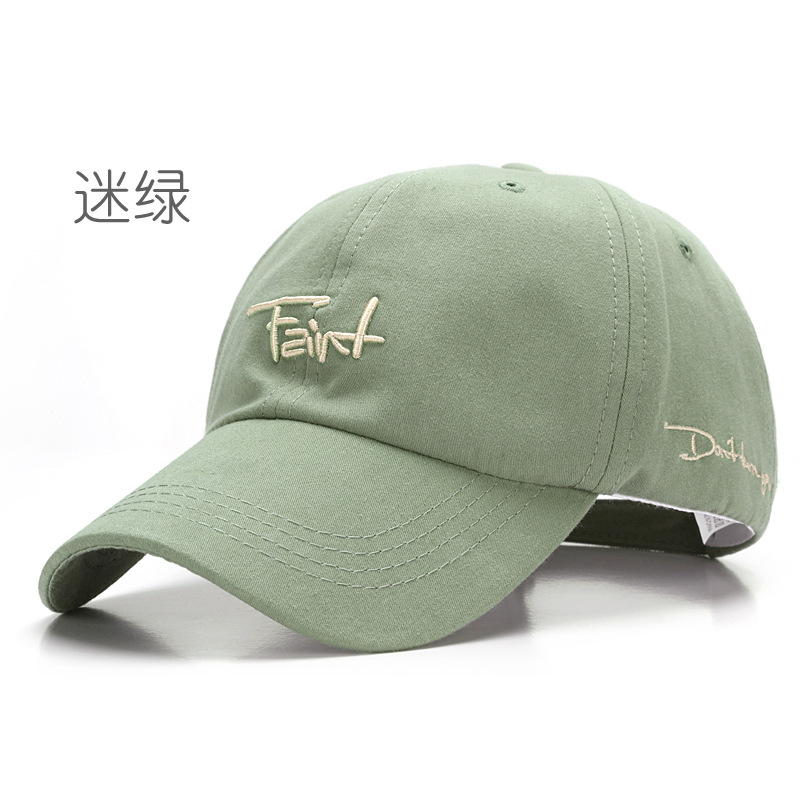 Mũ lưỡi trai thêu họa tiết chữ cá tính cho nam và nữ