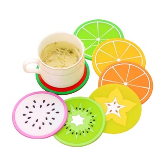 SET 4 MIẾNG LÓT LY SILICON TRÁI CÂY