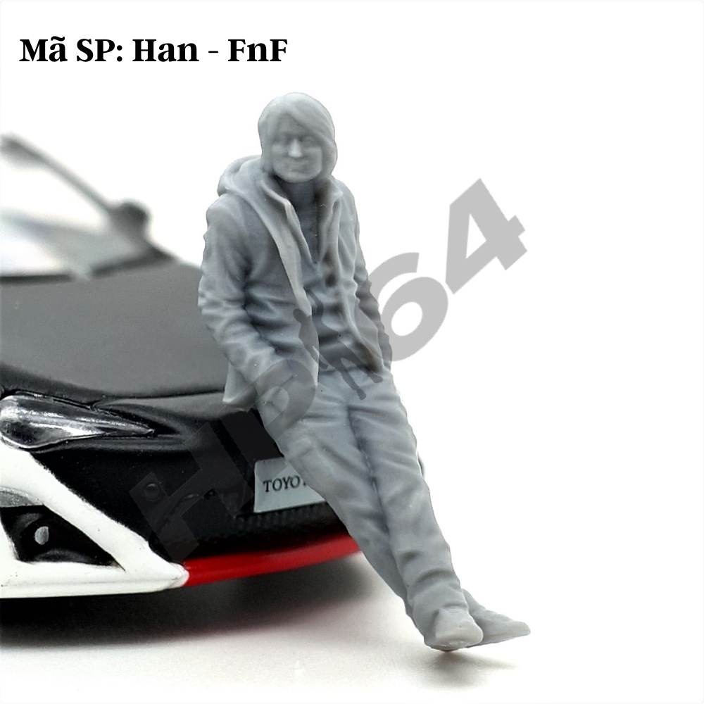 Mô hình nhân vật thô chưa sơn tỉ lệ 1/64 FnF