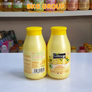 [New 2021] Sữa Tắm Cottage CHANH VÀNG 250ml - Hàng Pháp - Có hóa đơn VAT