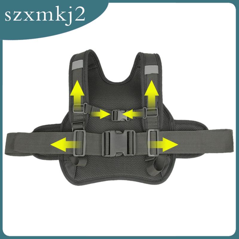 Dây Đai Yên Xe Đạp Màu Đen Kèm Giá Đỡ Phản Quang Chống Rơi Cho Bé Zxmkj2