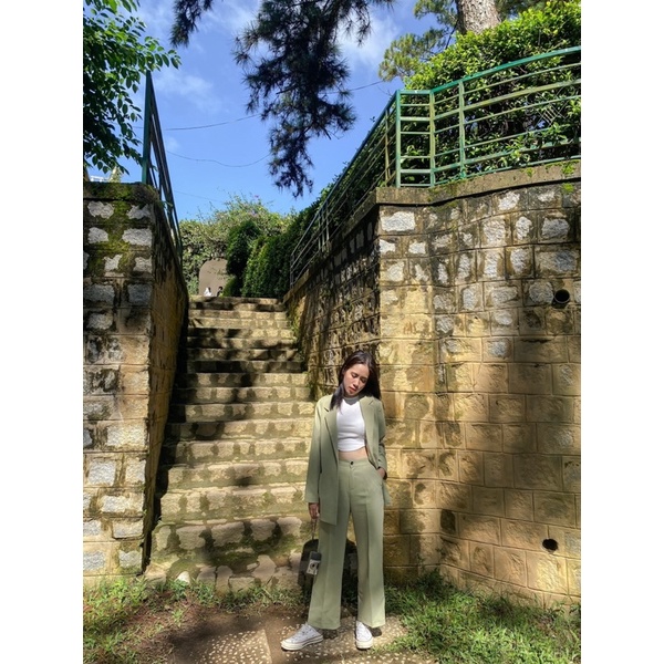 Blazer dáng suông  - Avocado Set