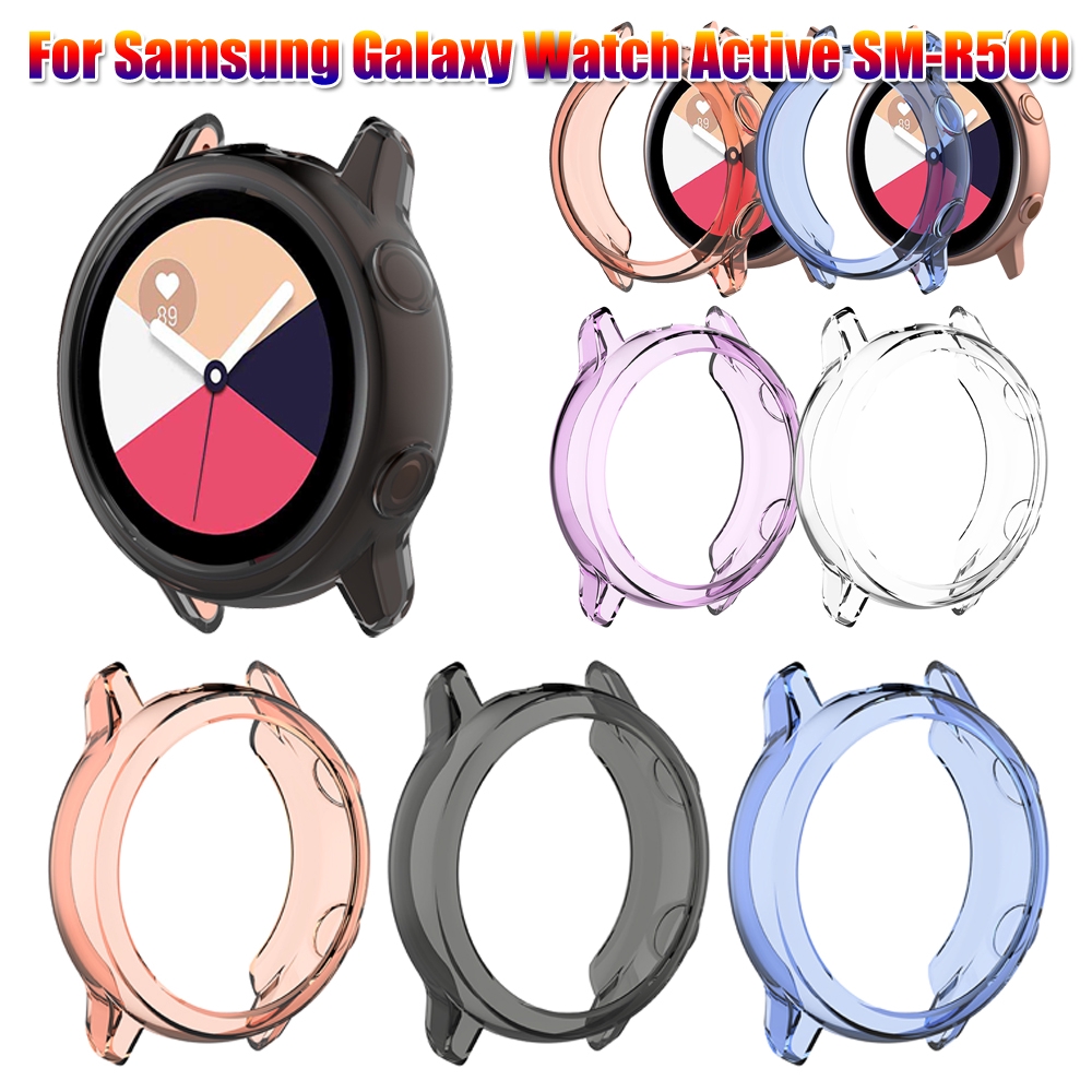 Ốp mềm trong suốt cho đồng hồ Samsung Galaxy Watch Active sm-r500