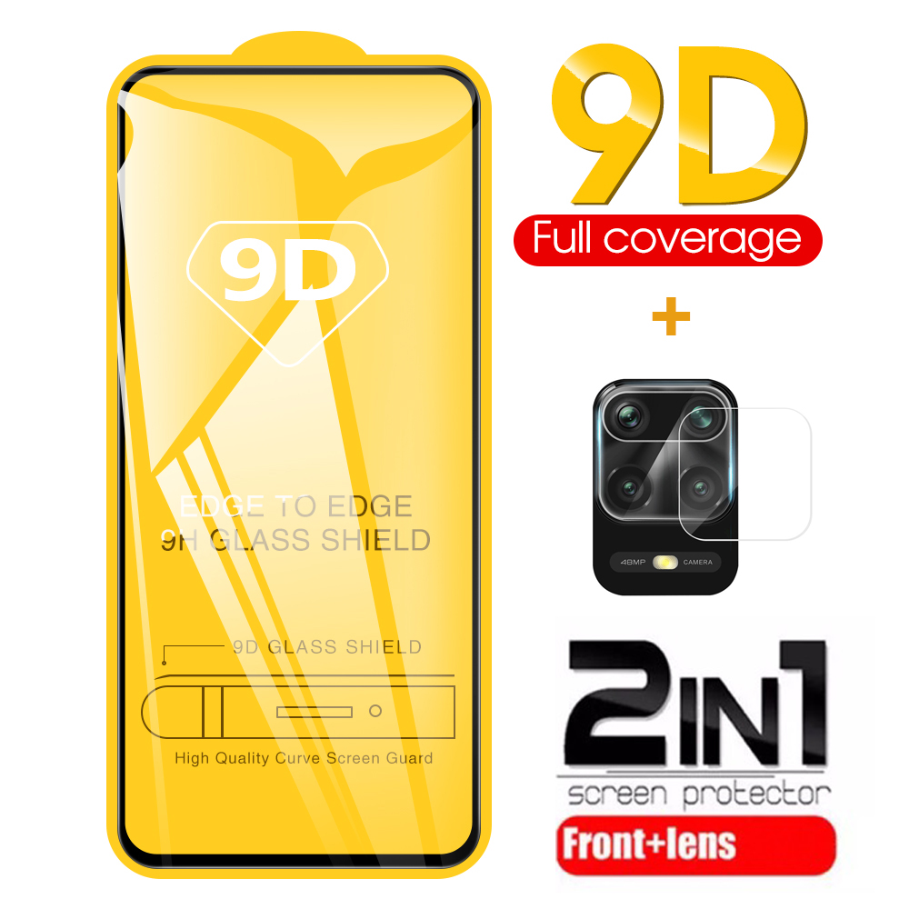 Kính Cường Lực 9 Trong 1 Bảo Vệ Camera Kèm Phụ Kiện Cho Xiaomi Poco F2 Pro Redmi K30 K20 Pro Note 8 5 Pro Redmi 7a Mi9 Redmi 7 Mi8 Lite