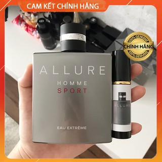 Nước hoa nam mini cao cấp 𝗔𝗟𝗟𝗨𝗥𝗘 𝗛𝗢𝗠𝗠𝗘 𝗦𝗣𝗢𝗥𝗧 𝗘𝗔𝗨 𝗘𝗫𝗧𝗥𝗘𝗠𝗘 5ml-10ml-20ml chính hãng [Mẫu Thử]