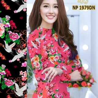 Vải áo dài mặc Tết