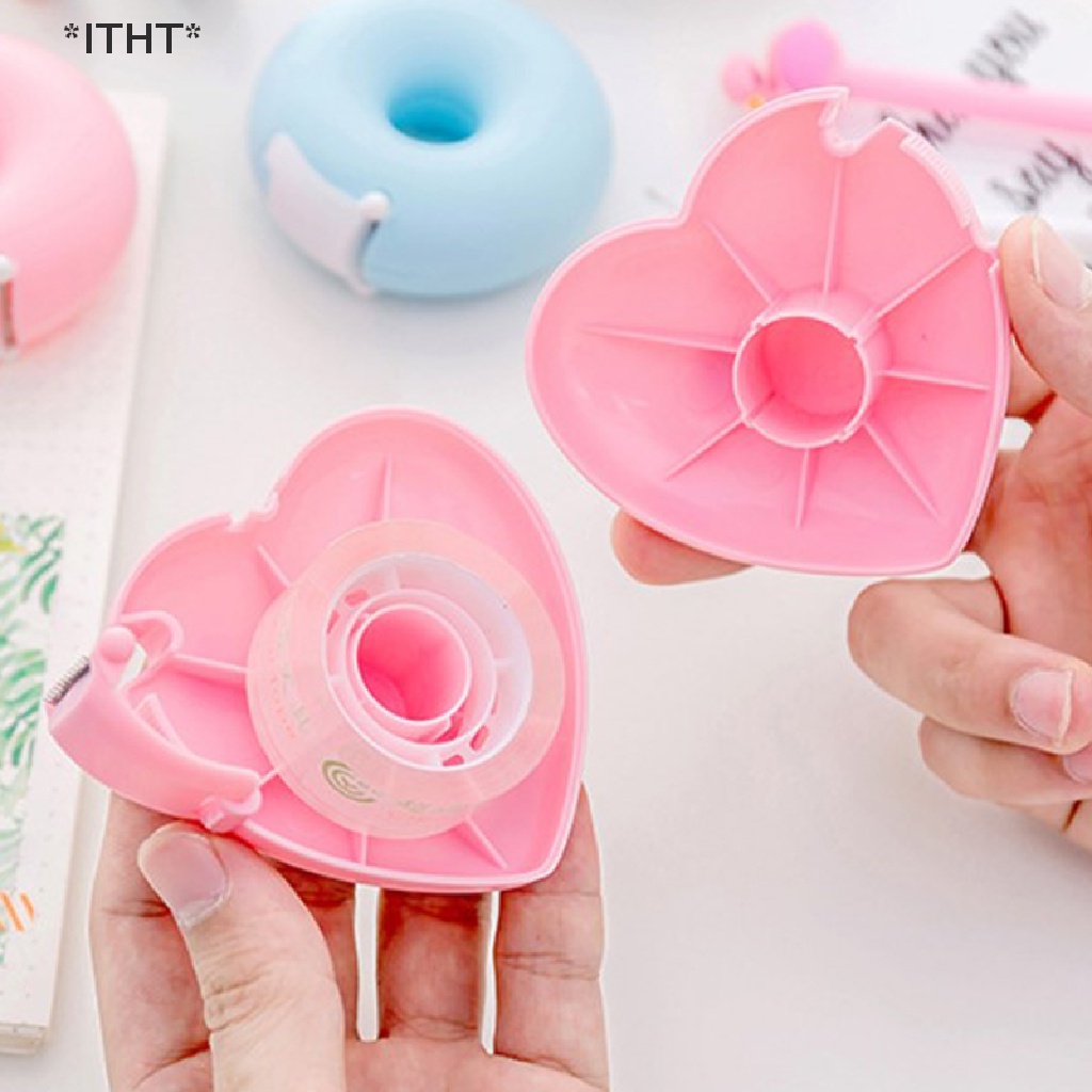 Giá Đỡ Băng Keo Dán Hình Trái Tim Nhỏ Gọn Sáng Tạo