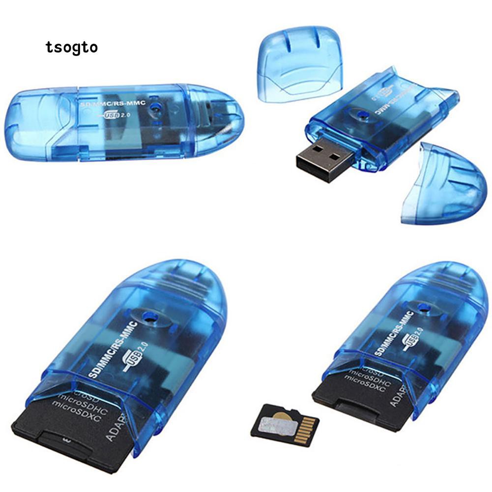 Đầu đọc thẻ nhớ SD chuẩn USB 2.0 tốc độ cao tiện dụng