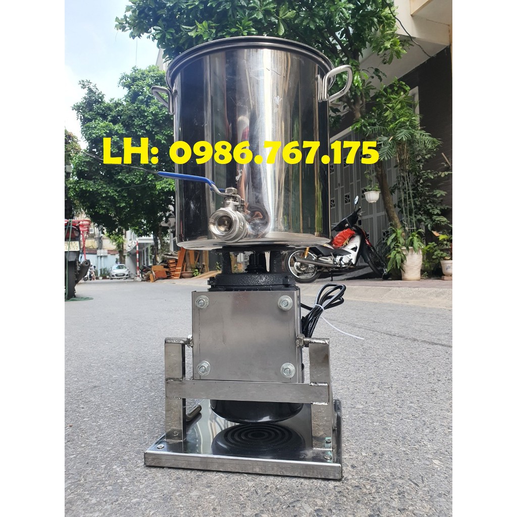Máy xay rau má, lá dứa đa năng kèm thêm van sả nước tiện lợi