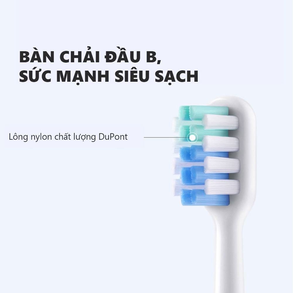 [Mã BMBAU50 giảm 7% đơn 99K] Bàn chải điện Shell DR-BEI Sonic BET-C01 - 3 Màu Trắng, Xanh, Hồng