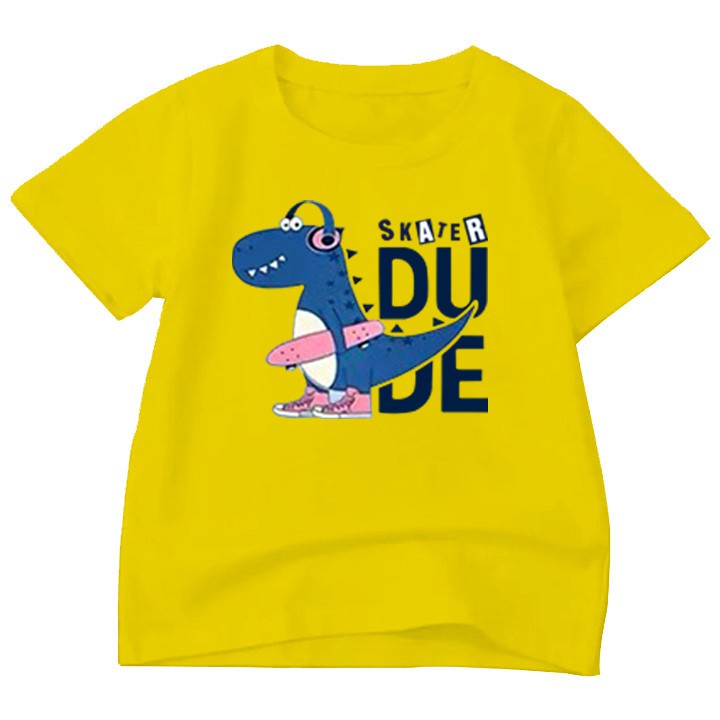 Áo thun bé trai form rộng in hình độc đáo ATBT89