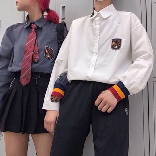 Sơ Mi Ulzzang + Cà Vạt ✨