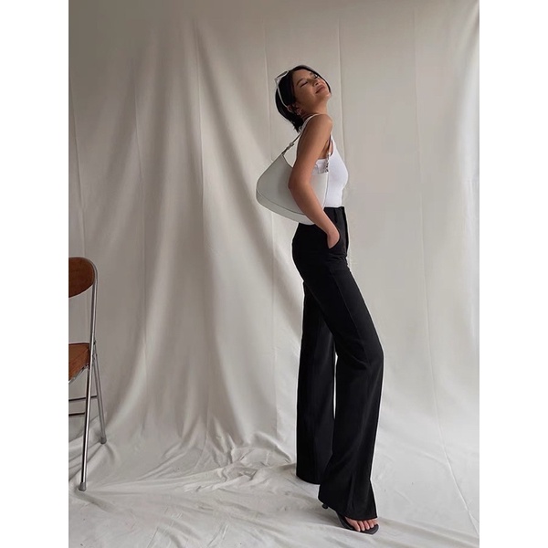 Quần Loe Lưng Tây XẺ chất VINTEX phong cách Hàn | BigBuy360 - bigbuy360.vn