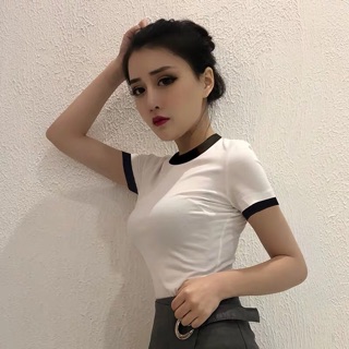 Áo body viền cổ K&A