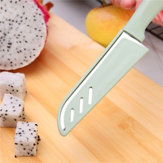 Dao gọt hoa quả có nắp an toàn, dao gọt trái cây chất liệu thép không gỉ 88197