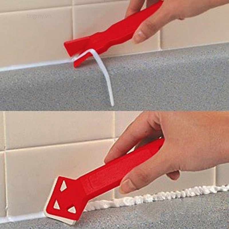 Set 2 Dụng Cụ Cạo Vữa Góc Bằng Silicone Tiện Dụng