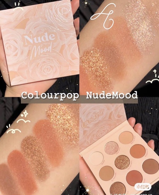 Có sẵn - Bảng phấn mắt Colourpop Nude Mood Eyeshadow Palette