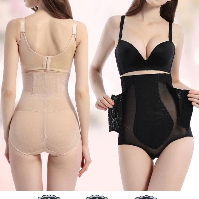 Quần Gen Nịt Bụng Nguyên Khối Chất Liệu Cao Su Mặc Không Lộ Không Cộm Tự Tin Khoe Dáng Định Hình Vòng Eo Mặc Nâng Mông