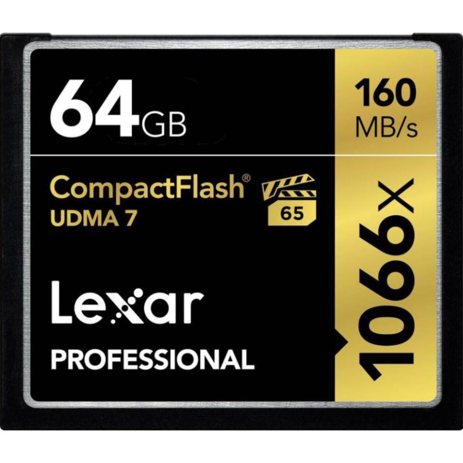 Thẻ nhớ Lexar CF 32/64/128/256GB Professional 1066x 160Mb/s - Hàng Chính Hãng