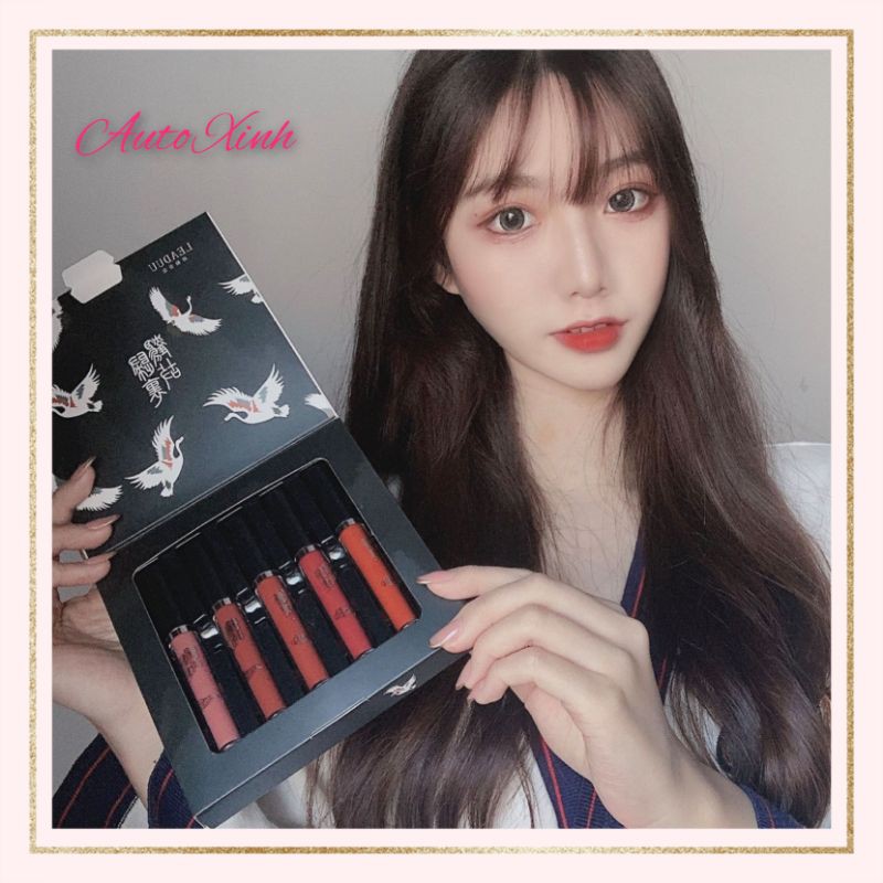 Son kem Lì Chim Hạc Cổ Trang Chất Son Lì và Mềm Môi,không nặng môi, không khô môi | BigBuy360 - bigbuy360.vn