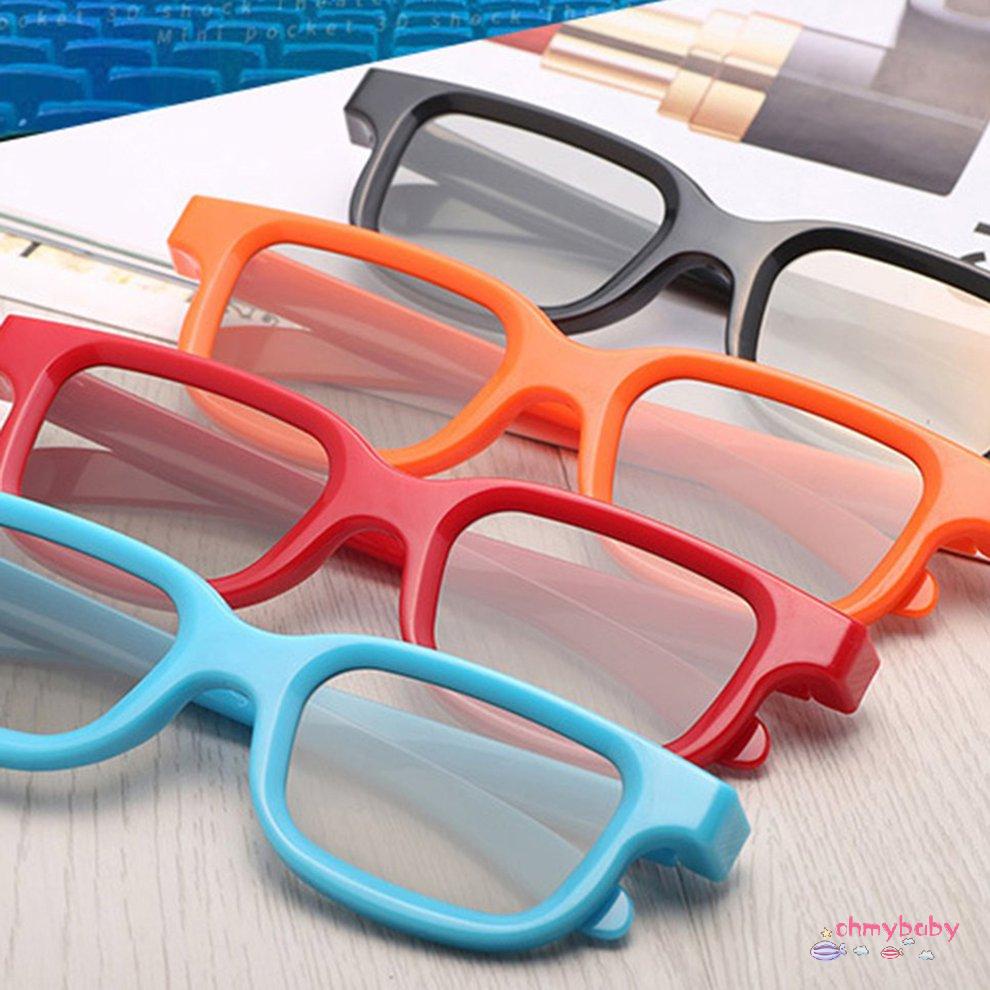 Universal Unisex Khung ABS Kính xem phim 3D Âm thanh nổi không có đèn flash cho rạp chiếu phim TV 3D [8/24]