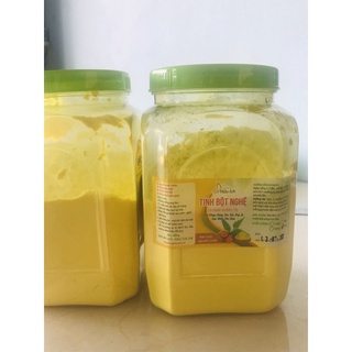 Tinh bột nghệ 500gr nguyên chất nhà làm uống và đắp mặt ko nóng
