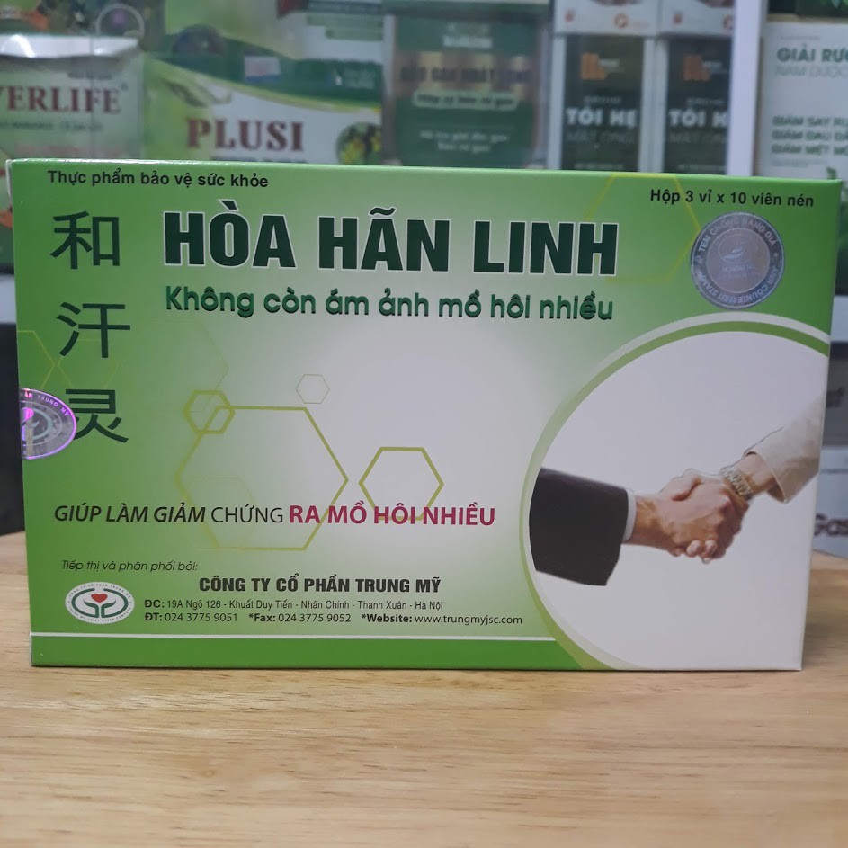 HÒA HÃN LINH - GIẢM MỒ HÔI TAY CHÂN