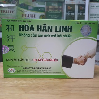 [ Chính hãng ] Hòa Hãn Linh - Hỗ trợ giảm mồ hôi tay