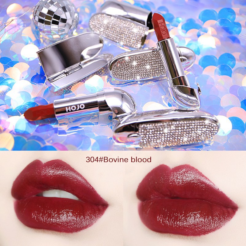 Son thỏi lì lâu trôi HOJO với thiết kế vỏ lấp lánh thời trang cho phái đẹp