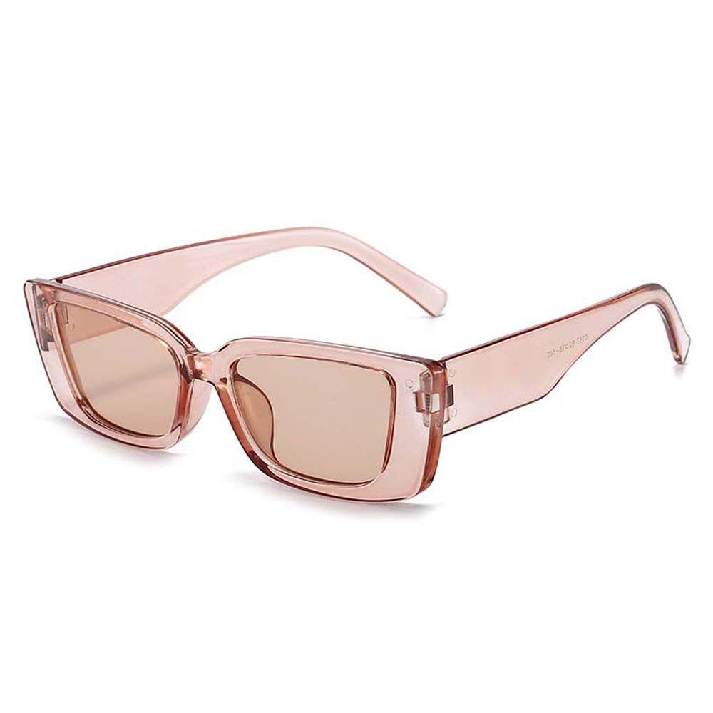 VANES1 Kính Mát Gọng Chữ Nhật Nhỏ Chống Tia UV Màu Xanh Lá Cây Phong Cách Âu Mỹ