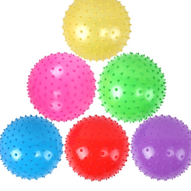 Đồ Chơi Bóng Gai, Banh Gai Cao Su 22cm Cho Bé