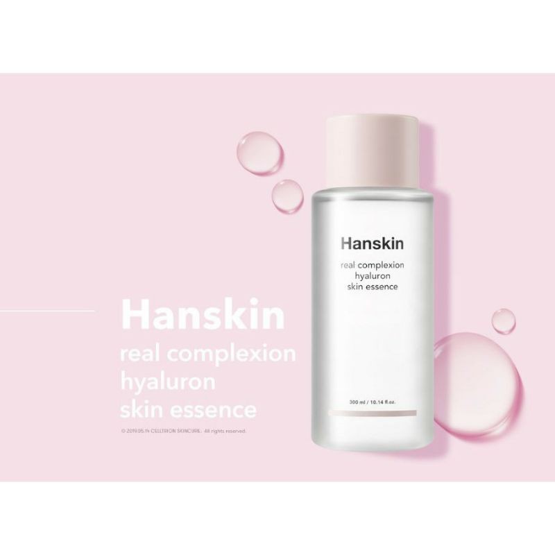 TINH CHẤT CẤP ẨM VỚI THÀNH PHẦN HYALURON ACID CỦA HANSKIN